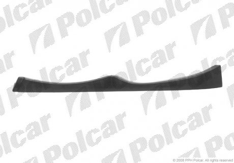 Накладка під фару (вія) лівий BMW 3E46 02- (51130030406, 51137043409) Polcar 2009061