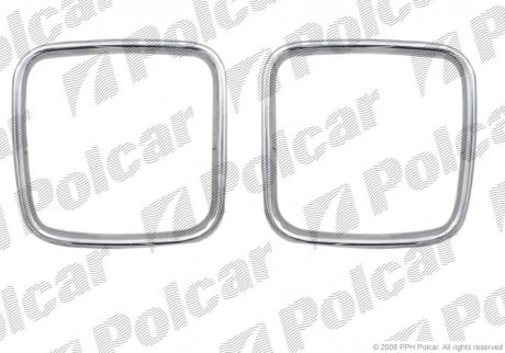 Рама решетки правый BMW 5 E34 88-93 (51131973898) Polcar 2015052 (фото 1)
