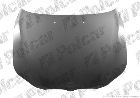 Капот 5 E60/E61 03-10 (41617111385) Polcar 201703QJ (фото 1)
