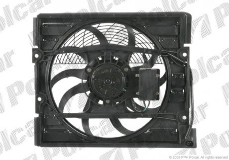 Вентилятор с корпусом/кронштейном BMW 7 E38 Polcar 202223W3 (фото 1)