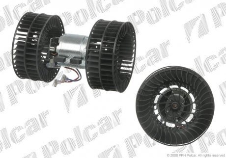 Вентилятор кабины BMW 7 E38 (64118391809, 8391809) Polcar 2022NU-1 (фото 1)