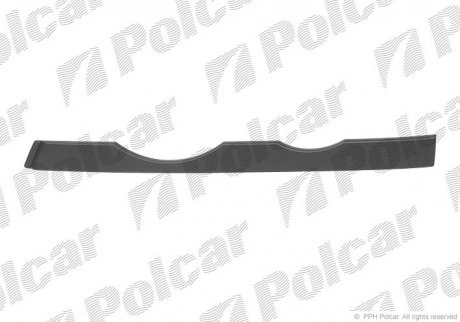 Накладка под фару (ресница) левый BMW X5, 99- (51138255209) Polcar 2050061
