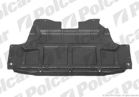 Фото автозапчасти защита под двигатель BMW X5, 99- (51718402436) Polcar 205034-5 (фото 1)