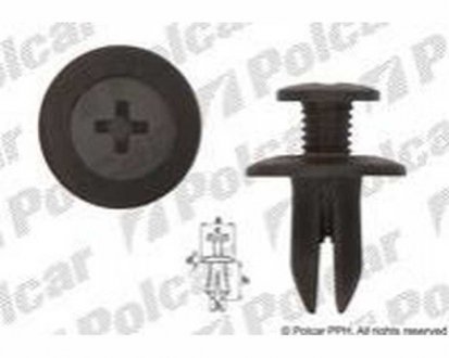 Фото автозапчасти колышек MAZDA 626, 88- (9926-50-625, 09409-07305-5PK, 90467-66017) Polcar 2067150