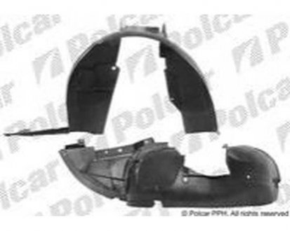 Фото автозапчасти подкрылок правый CITROËN C3, 02- (7136Q8) Polcar 2315FP1X