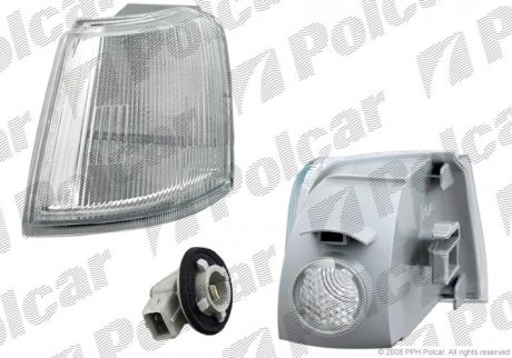 Фото автозапчасти указатель поворота передний CITROËN XANTIA + KOM (95677956, 95667956) Polcar 2325191E