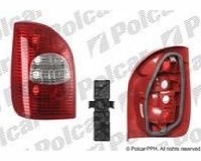 Фото автозапчасти фонарь задний XSARA PICASSO, 99-10 (G620060503, 6351T2, 8424445104857) Polcar 2327881E