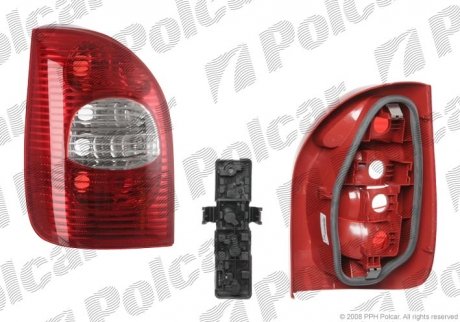 Фото автозапчасти фонарь задний XSARA PICASSO, 99-10 (G620060503, 8424445104857, 6351T2) Polcar 2327882E