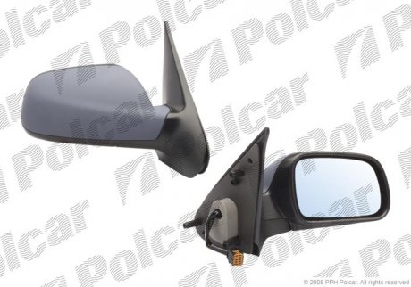 Фото автозапчасти зеркало наружное правый CITROËN XSARA II 03- (815275, 8149GL, 815276) Polcar 2328526M