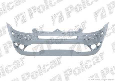 Фото автозапчастини бампер передній CITROËN C4, 05-08 (7401AP) Polcar 232907-J