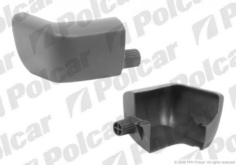 Фото автозапчастини кут бампера правий CITROEN C15 89- (95592805) Polcar 239098