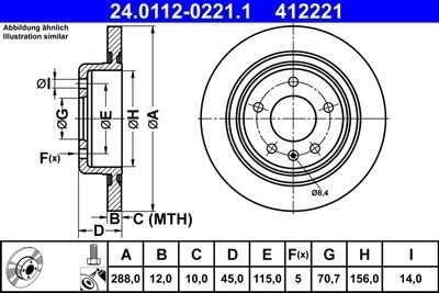 Гальмівні диски Polcar 24.0112-0221.1 (фото 1)