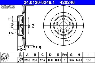 Гальмівні диски Polcar 24.0120-0246.1 (фото 1)