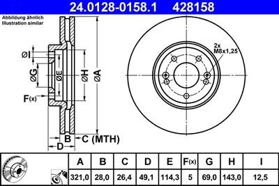 Гальмівні диски Polcar 24.0128-0158.1