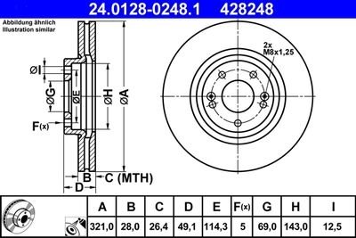 Гальмівні диски Polcar 24.0128-0248.1