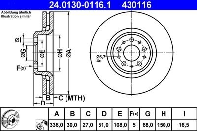 Гальмівні диски Polcar 24.0130-0116.1