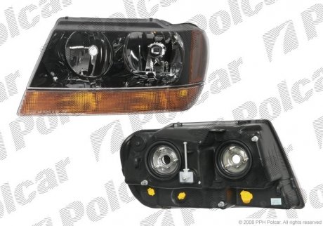 Фото автозапчасти фара основная JEEP GR.CHEROKEE,99-(5103400AA, 55155128AB, 05103400aa, CH2503121) Polcar 2406101