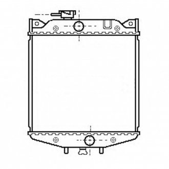 Фото автозапчасти радиатор охлаждения CHARADE G11/G30/G100 (1640087751, 1640087755, 1640087738, 1640087739) Polcar 260008-1