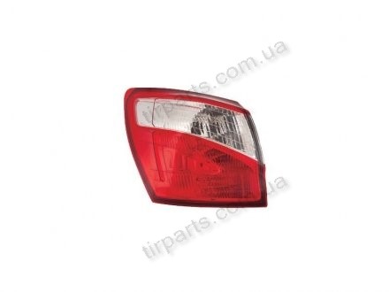 Фото автозапчасти фонарь задний QASHQAI, 04.10- (26555-BR50A, 26555BR50A) Polcar 2714872V