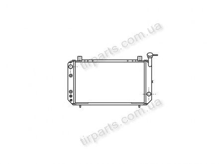 Фото автозапчасти радиатор охлаждения SUNNY 86-90 N13 (2146052A00) Polcar 272508-3