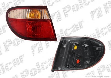 Фото автозапчасти фонарь задний NISSAN ALMERA, 00- Polcar 275587-1