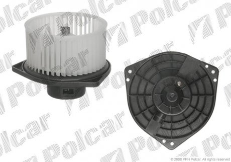 Вентилятор кабіни NISSAN MAXIMA 96- (27220-7J201, 27220-2Y910) Polcar 2761NU-1 (фото 1)