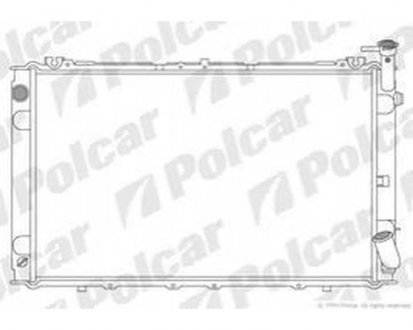 Фото автозапчасти радиатор охлаждения PATROL 85-/HISZPAN (21400G9802) Polcar 277508-1