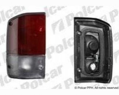 Фото автозапчасти фонарь задний NISSAN PATROL, 90- (26550-52N00) Polcar 2775881E (фото 1)