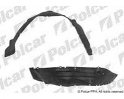 Фото автозапчастини підкрилок правий NISSAN PATROL, 90- (63842-01J10, 63842-01J00) Polcar 2775FP1T (фото 1)