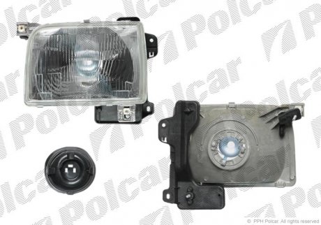 Фото автозапчасти фара основная NISSAN PICKUP, 98- (26010-3S225) Polcar 279610-E