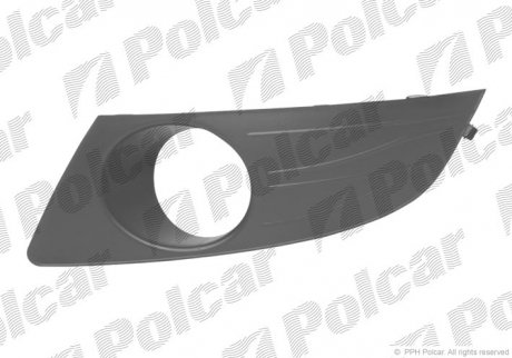 Рамка фары противотуманной правый LOGAN, 01.09- (8200838548) Polcar 2801272 (фото 1)