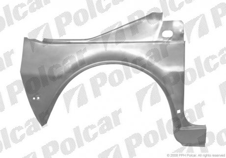 Фото автозапчасти крыло переднее правое FIAT 126p FL (465 76 208) Polcar 300002