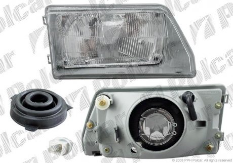 Фото автозапчасти фара основная FIAT CINQUECENTO (7730424(H4), 7629824(R2), 7658225, 0000007658225, 7629824, 7730424, 7658225(H4),27 1623, 0000007629822, 7629822, 7730426, 0000007711623, 7711623 (R2), 0000007730424, 0000007730426, 7658227) Polcar 3001096E