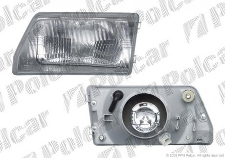 Фото автозапчасти фара основная FIAT CINQUECENTO (7658227) Polcar 300110E