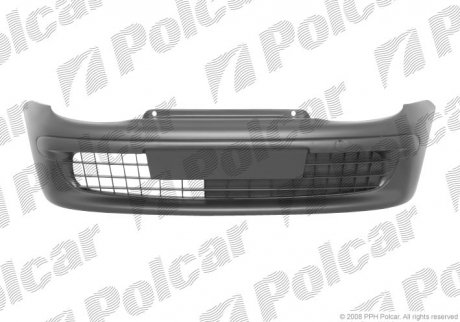 Бампер передний FIAT SEICENTO 98- (735250365) Polcar 300207-2 (фото 1)