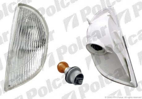 Фото автозапчастини вказівник повороту передній FIAT SEICENTO, 98-10 (46769168) Polcar 3002191E