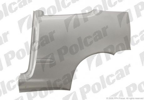 Фото автозапчастини крило заднє ліве FIAT SEICENTO 98- (71713053) Polcar 300283 (фото 1)