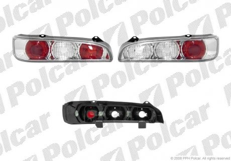 Фото автозапчасти фонарь задний FIAT SEICENTO, 98-10 Polcar 3002915E