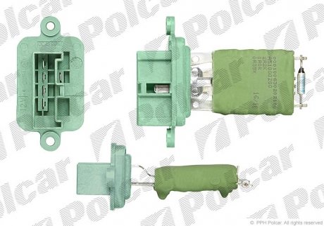 Регулятор вентилятора кабины FIAT SEICENTO/PUNTO (46721213) Polcar 3002KST2
