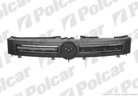 Фото автозапчастини решітка FIAT PANDA 03- (735363745, 0735363745) Polcar 3003051