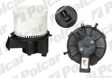 Вентилятор кабины PANDA (77364885) Polcar 3003NU4X (фото 1)