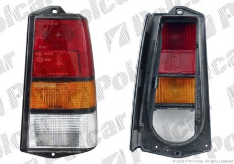 Фото автозапчасти фонарь задний FIAT PANDA, -86/86- (7572825, 7570892) Polcar 300488X (фото 1)