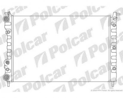 Фото автозапчастини радіатор охолодження Polcar 300508-2 (фото 1)