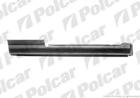 Поріг правий FIAT UNO -89/89- Polcar 301642