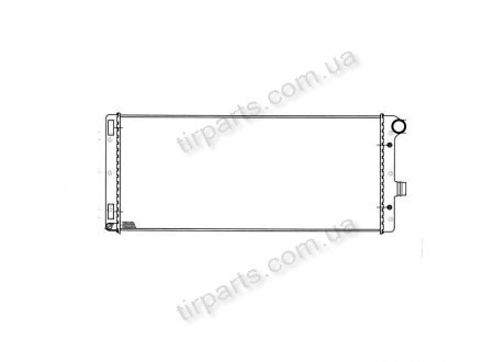Радиатор охлаждения PUNTO 99- (46739749) Polcar 302208A5