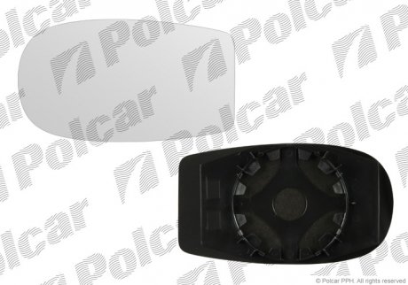 Вставка зовнішнього дзеркала ліва=права FIAT PUNTO II 99- (71716193) Polcar 3022543M