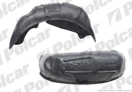 Фото автозапчасти подкрылок правый FIAT PUNTO II 3D Polcar 3022FP5Q