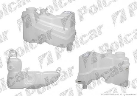 Компенсационный бачок FIAT PUNTO Diesel 99 (46754205, 51739653) Polcar 3022ZB1