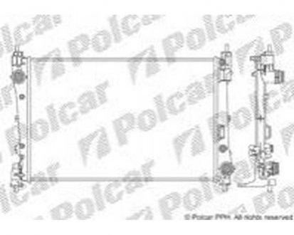 Радіатор охолодження Polcar 302408A5