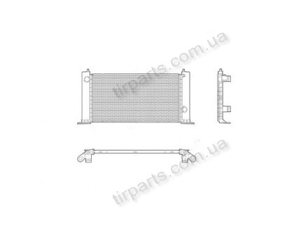 Фото автозапчасти радиатор охлаждения STILO (46766167, 51735217) Polcar 303008A2